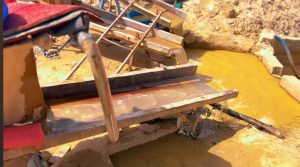 The Scale of the environmental destruction by the illicit mining in Milxo, Somalia